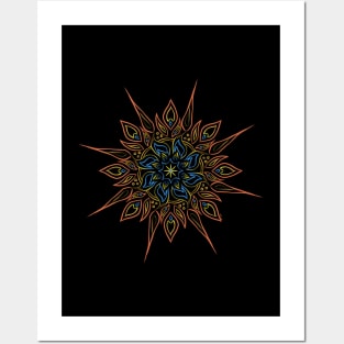 Sun Mandala Posters and Art